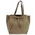 Céline Celine Phantom Tie Cabas Leather Small Braun