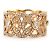 NUOVO ANELLO PIAGET EXTREMELY DENTELLE T53 ORO ROSA 18K 5.7GR DIAMANTI RING - vista 3