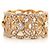 NUOVO ANELLO PIAGET EXTREMELY DENTELLE T53 ORO ROSA 18K 5.7GR DIAMANTI RING - vista 4