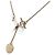 Hermès HERMES EX LIBRIS ANHÄNGER COLLIER 18K ROSÉGOLD 10.6GR PM DIAMANT Golden - Ansicht 2