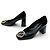SCARPE LOUIS VUITTON DECOLLETÉ MADELEINE 40 IN PELLE NERA LOGO LV Nero