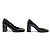 SCARPE LOUIS VUITTON DECOLLETÉ MADELEINE 40 IN PELLE NERA LOGO LV Nero - vista 3