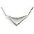 SET CHRISTIAN DIOR COLLANA + ORECCHINI A CONCHIGLIA IN ARGENTO 925 - vista 3