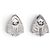SET CHRISTIAN DIOR COLLANA + ORECCHINI A CONCHIGLIA IN ARGENTO 925 - vista 6