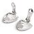 SET CHRISTIAN DIOR COLLANA + ORECCHINI A CONCHIGLIA IN ARGENTO 925 - vista 7