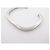 BRACELET DINH VAN SQUARE JONC T15.5 AUS MASSIVSILBER 925 32GR SILVER BANGLE - Ansicht 10