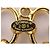 NEUES CHANEL DE CASTELLANE 1994 ARMBAND T19.5 SEILRINGE CC LOGO MEDAILLON Golden - Ansicht 4