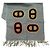 Hermès NUOVA SCIARPA HERMES REVERSIBILE MAILLONS COLORES GRIGIO BEIGE CASHMERE SCARF - vista 4