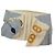Hermès NUOVA SCIARPA HERMES REVERSIBILE MAILLONS COLORES GRIGIO BEIGE CASHMERE SCARF - vista 8
