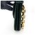 Bottega Veneta Mount Leather Medium Verde - vista 3
