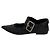 Autre Marque Scarpe basse a punta Diesel Nero - vista 2