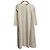 Autre Marque YAECA WRITE A LINE Dress Kleid Beige Roh
