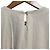 Autre Marque YAECA WRITE A LINE Dress Kleid Beige Roh - Ansicht 6