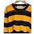 Autre Marque Diane von Furstenberg Stricktop Schwarz Gelb - Ansicht 3