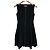 Autre Marque FOXEY NEW YORK VELOUR NOIR Kleid Schwarz