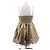Vestido dourado Ganni - vista 2