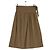 Autre Marque Gonna in cotone kaki Damson Madder Cachi