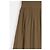Autre Marque Gonna in cotone kaki Damson Madder Cachi - vista 3