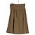 Autre Marque Gonna in cotone kaki Damson Madder Cachi - vista 4