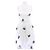 Zimmermann Vestido mini branco com flores
