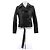 Magda Butrym Lederjacke Schwarz