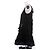 Abito in nylon nero Ganni - vista 4