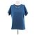 Louis Vuitton T-shirt bleu avec chaîne Blue