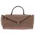Valextra Bolso de mano mediano Iside Editor Senso Castaño