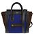Céline Celine Tricolor Luggage Felt Nano Blau