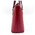 Gucci Signature Fold Over Guccissima Leather Medium Rosso - vista 4