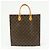 Louis Vuitton Vintage Sac Plat Monogram Canvas Marrone - vista 2