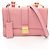 Miu Miu Madras Pink Leather Schultertasche