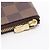 Louis Vuitton Pochette Clé Damier Ebene Coin Purse Castaño - vista 7