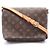 Sac à main Louis Vuitton Musette Tango Short Strap Marron