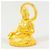 Autre Marque K24 24K Gelbgold-Anhänger Halskette Golden - Ansicht 5
