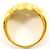 Autre Marque Ehering aus 18K Gelbgold mit Diamant Golden - Ansicht 3