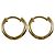 Autre Marque Creolen aus 18K Gelbgold Golden