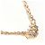 Autre Marque Colar em ouro rosa 18K com diamante Dourado - vista 2