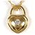 Autre Marque Collana in oro giallo 18K con diamante D'oro