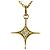 Autre Marque Halskette aus 18K Gelbgold mit Diamant Golden