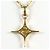 Autre Marque Halskette aus 18K Gelbgold mit Diamant Golden - Ansicht 3