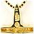Autre Marque Collar de oro amarillo 18K con diamante Dorado - vista 4