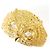 Autre Marque Anello a fascia in oro giallo 18K con diamante D'oro