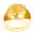Autre Marque Anello a fascia in oro giallo 18K con diamante D'oro - vista 4