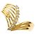 Autre Marque Ehering aus 18K Gelbgold mit Diamant Golden