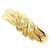 Autre Marque Goldbandring aus Gelbgold mit Diamant Golden