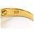 Autre Marque Goldbandring aus Gelbgold mit Diamant Golden - Ansicht 4