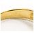 Autre Marque Goldbandring aus Gelbgold mit Diamant Golden - Ansicht 5