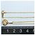 Autre Marque Platin- und Goldcollier mit Diamanten Golden - Ansicht 4