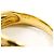 Autre Marque Ehering aus Platin und Gelbgold mit Diamant Golden - Ansicht 6